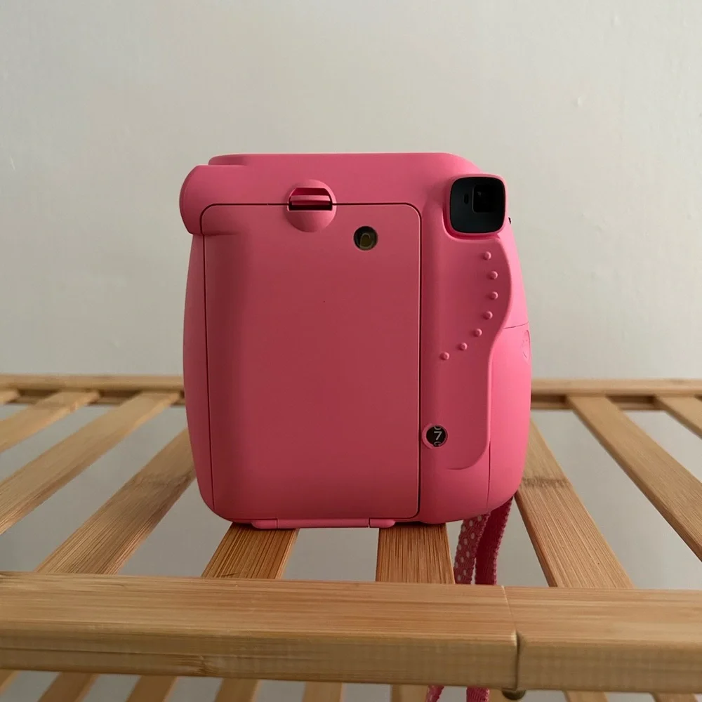 Fuji film Instax mini 9 camera AND grey case